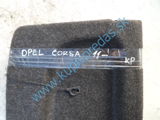 zadné pláto do kufra na opel corsu D lift, 5 dverová, 13233539521